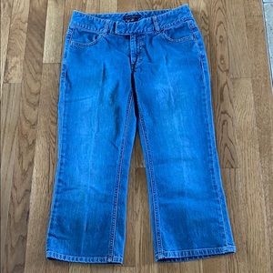 Banana Republic  Stretch Denim Capris
